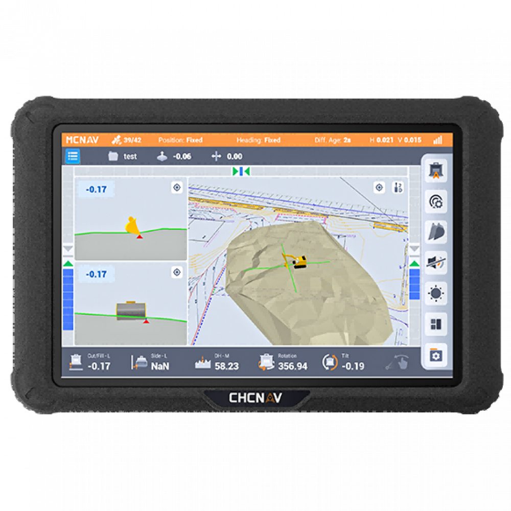 Система 3D-наведения для экскаваторов MCNAV TX73