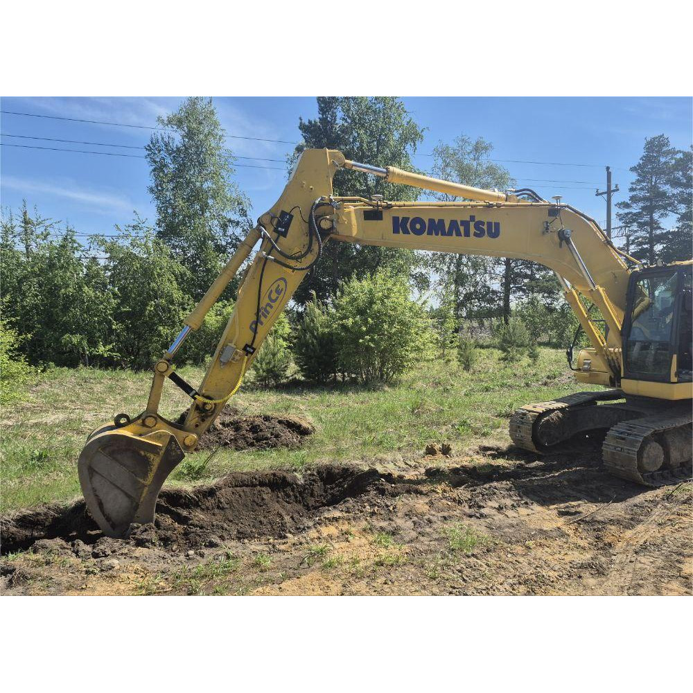 3Д cистeмa нивелирoвaния РrinСе ЕasyNаv для экcкавaтоpa