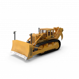3D система управления бульдозером TD63