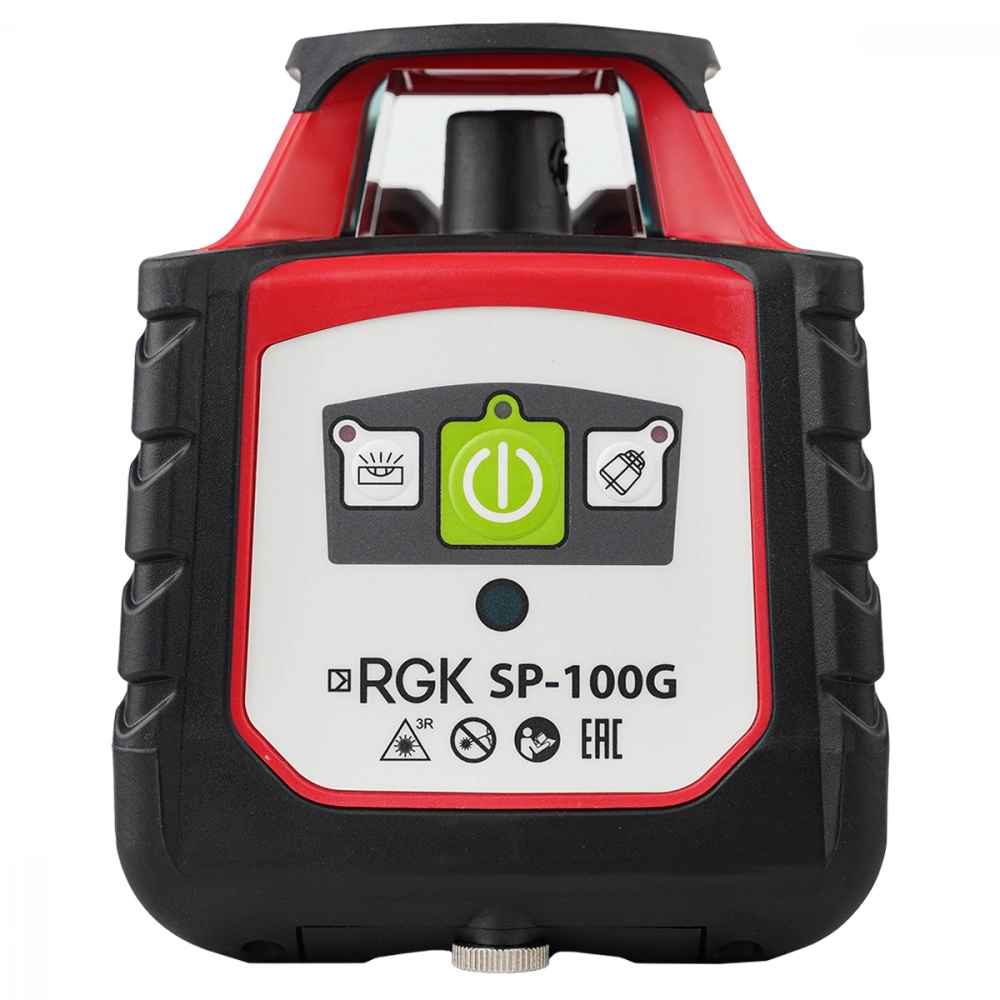 Комплект ротационного нивелира с элевационным штативом RGK SP-100G COMBO